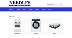 Desktop Screenshot of needlesappliance.com